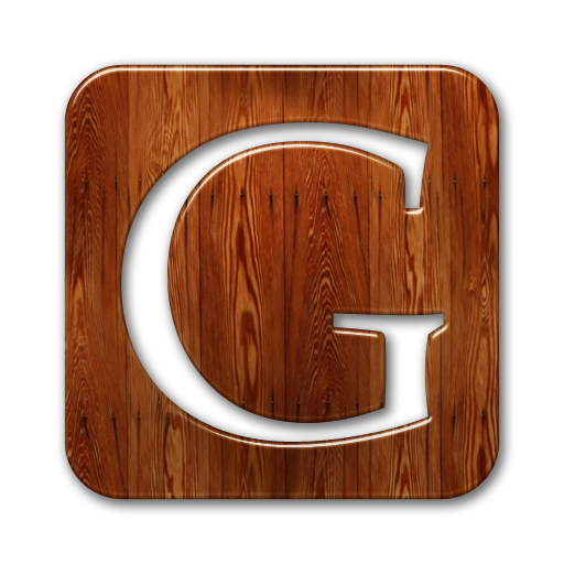 099645 glossy waxed wood icon social media logos google logo square